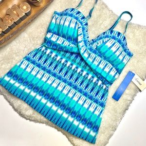 *Christina | Crossover Bordeaux Tankini